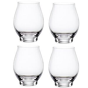 Spiegelau 15.25 oz .Oslo WASSERBECHER Water Tumbler Glass Set of 4 Crystal NWT